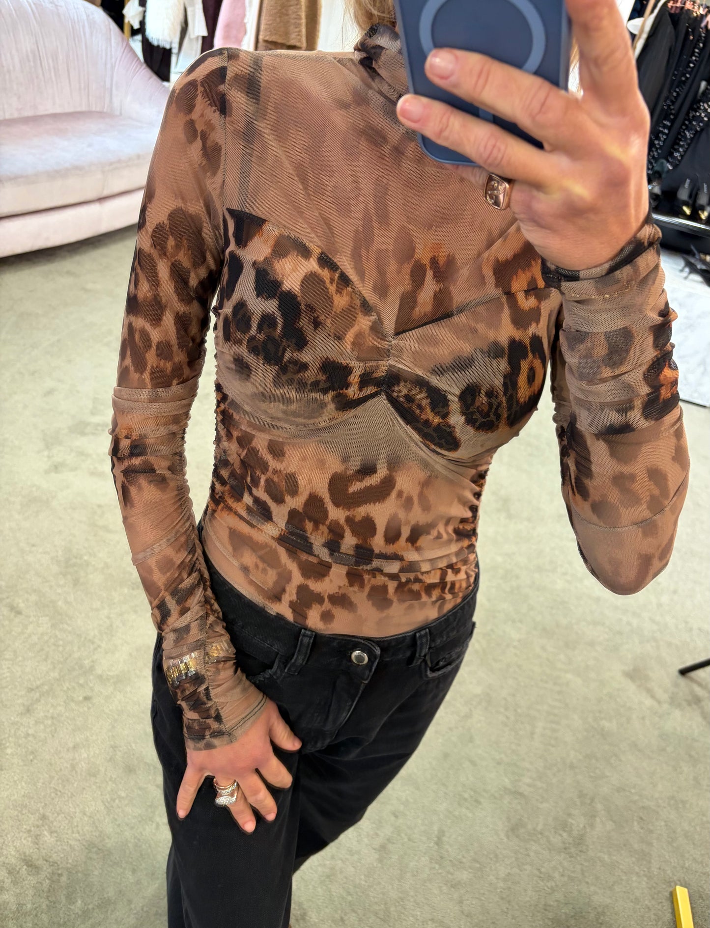 Body leopardato arricciato ks