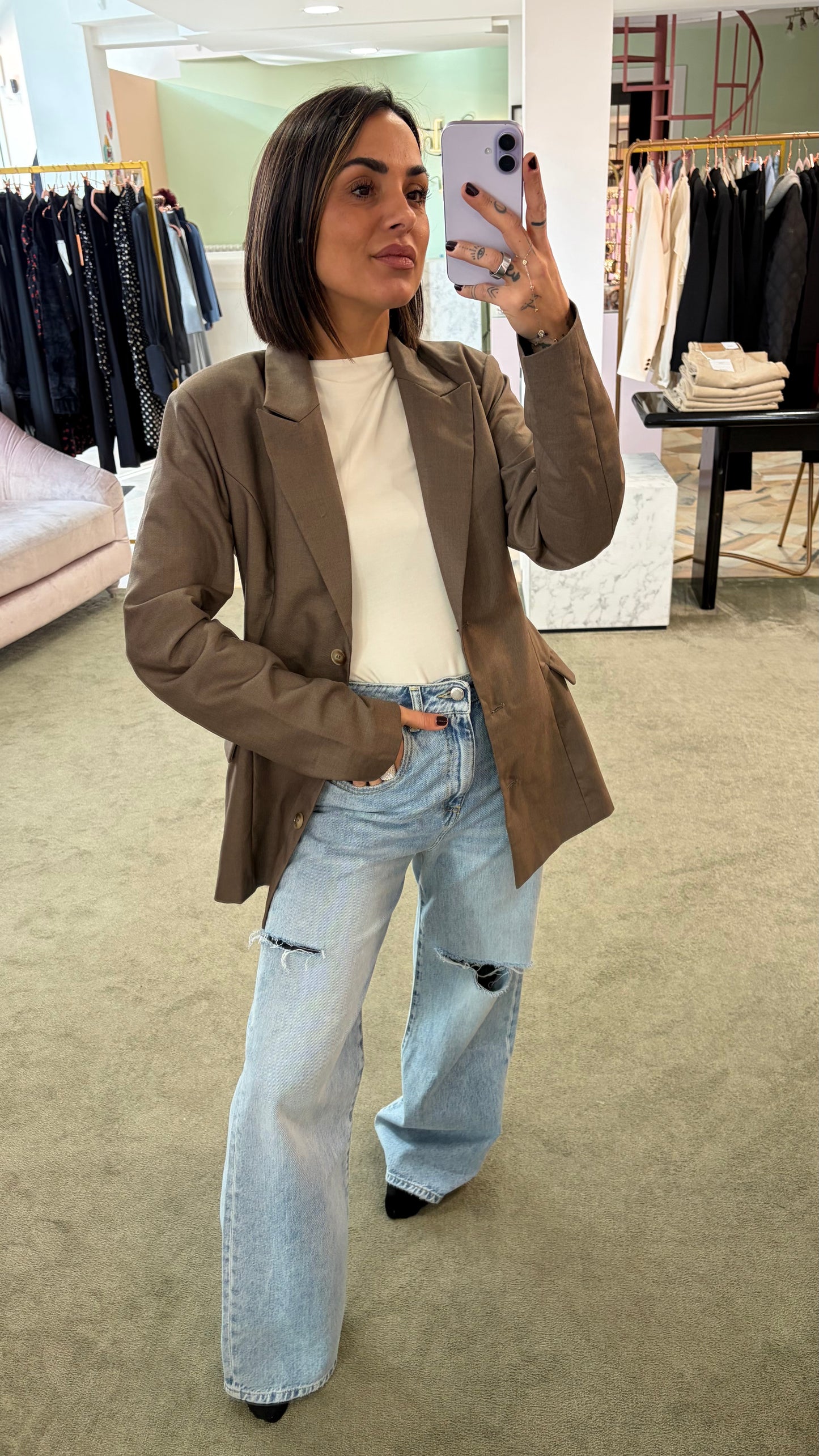 Blazer lungo fango gl