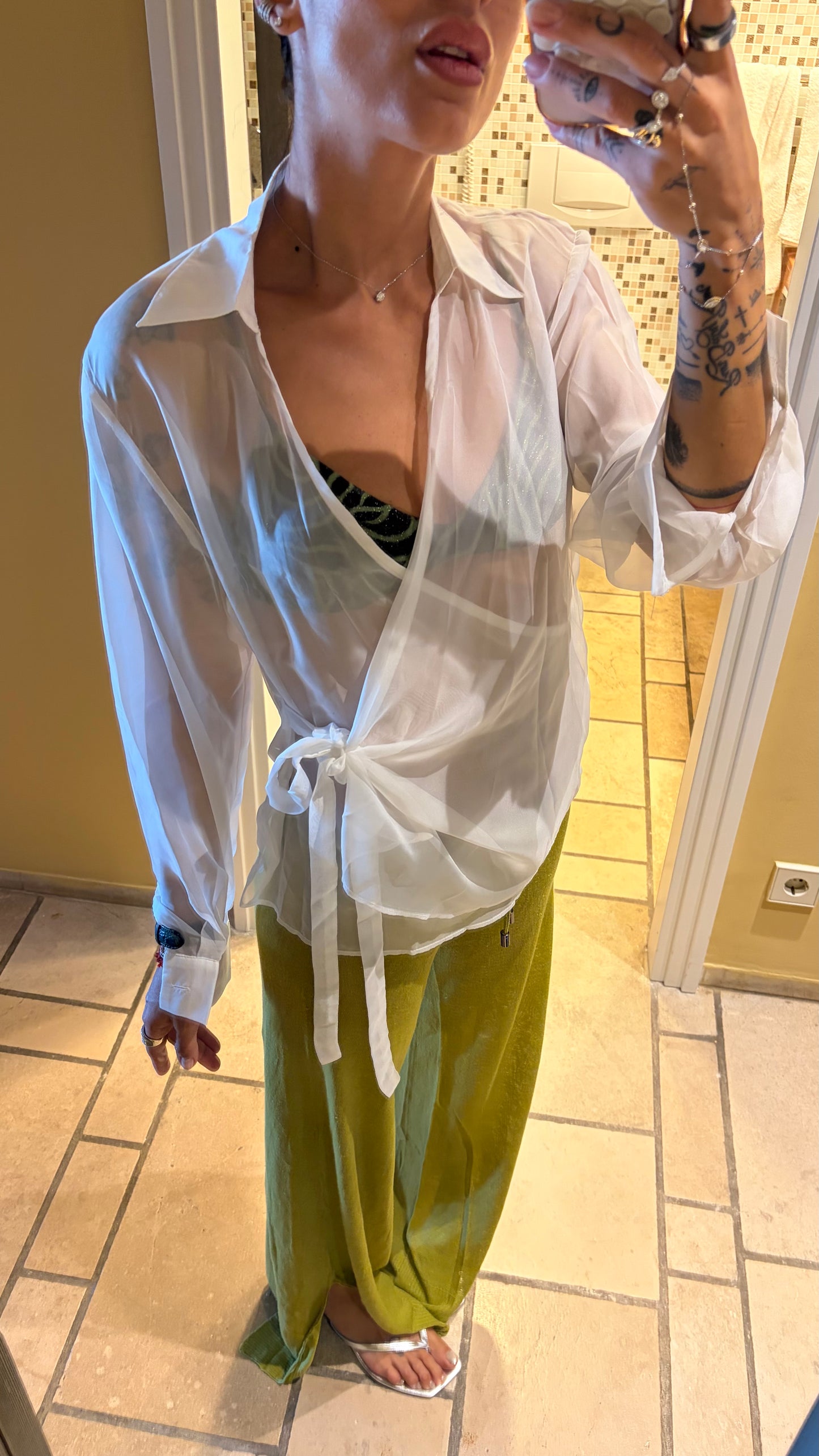 Camicia scaldacuore bianca gl