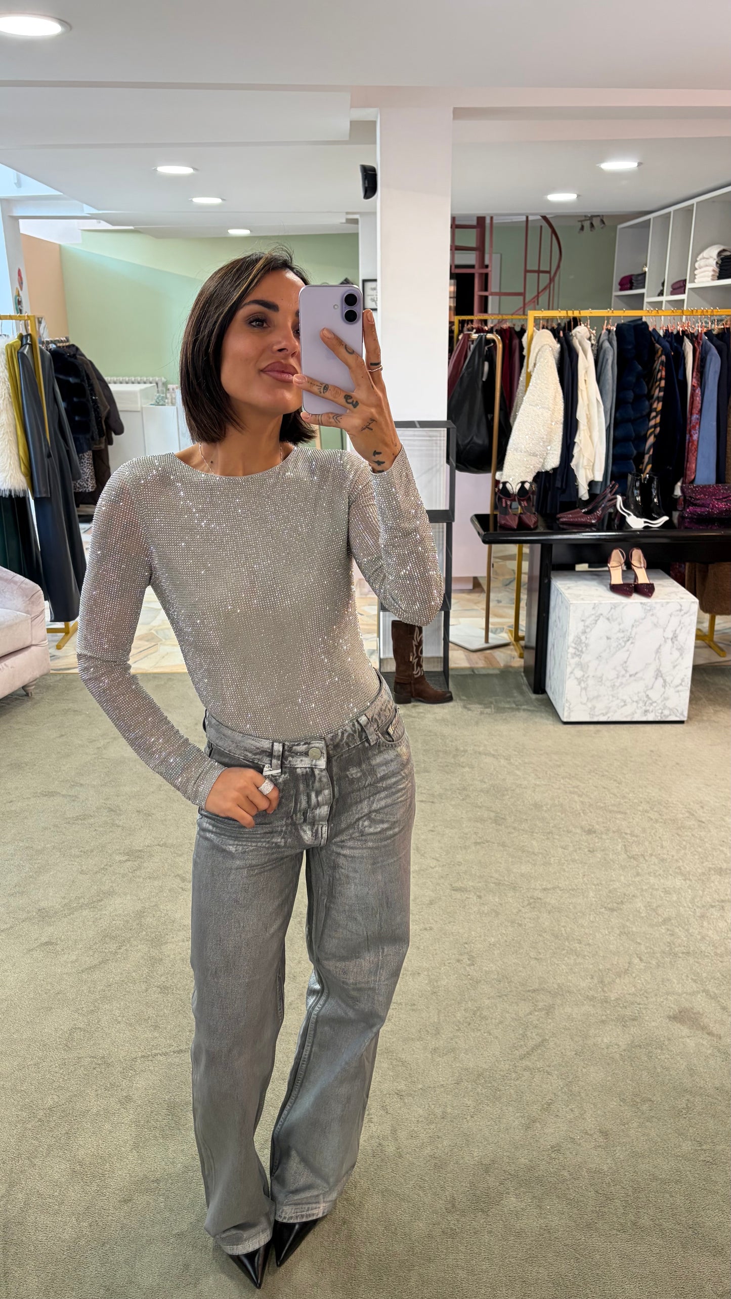 Body argento crystal tw