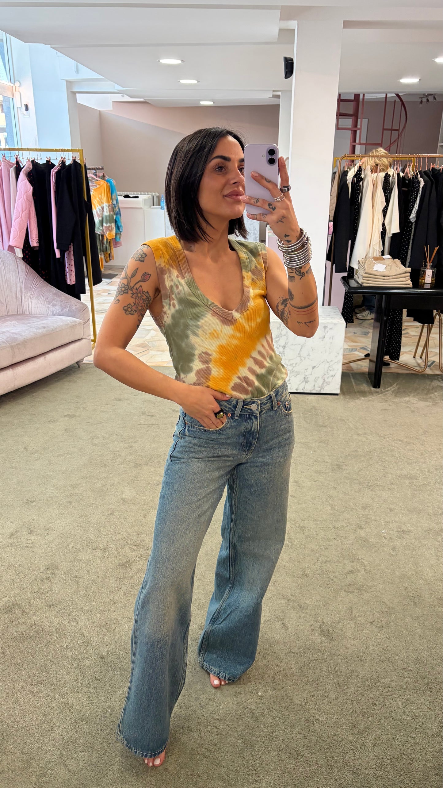 Jeans Rhue Dr.Denim lavaggio vintage