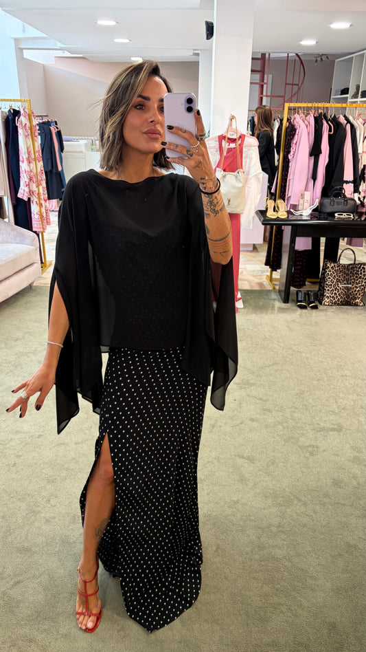 Cappa coprispalle nero fr