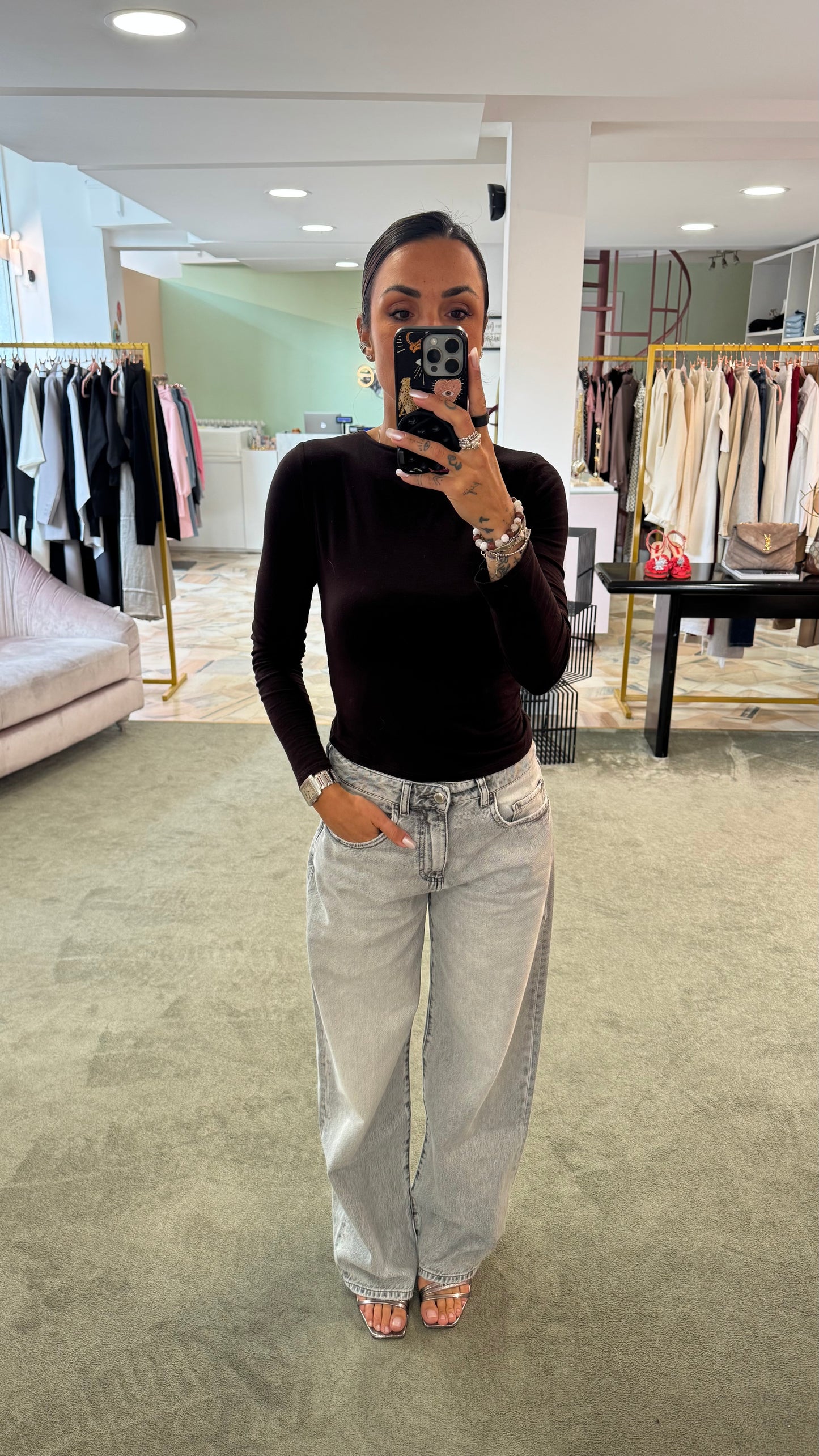Jeans bea grigio chiaro Icon