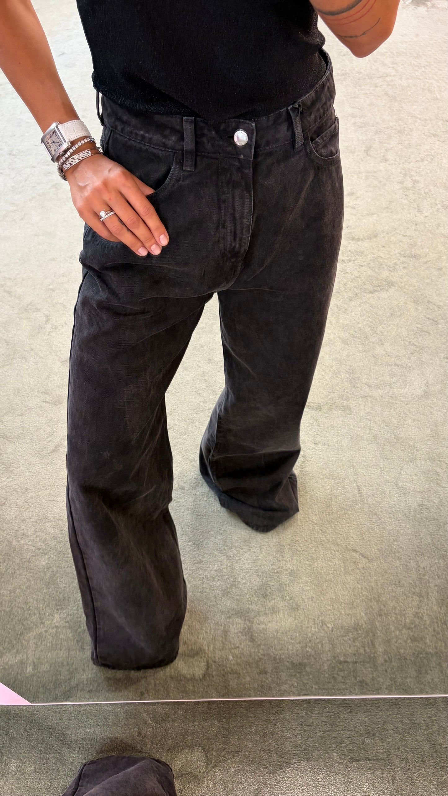 Jeans debby nero carbon Icon A/I26