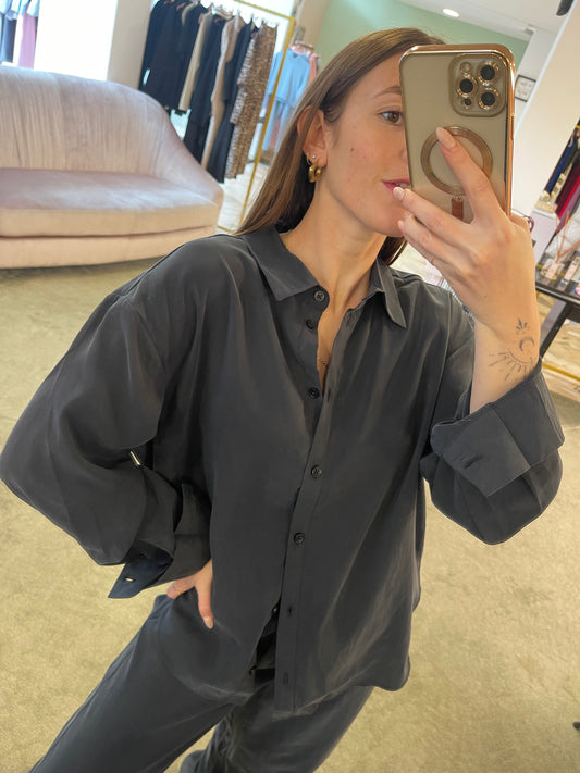 Camicia asfalto in modal jx