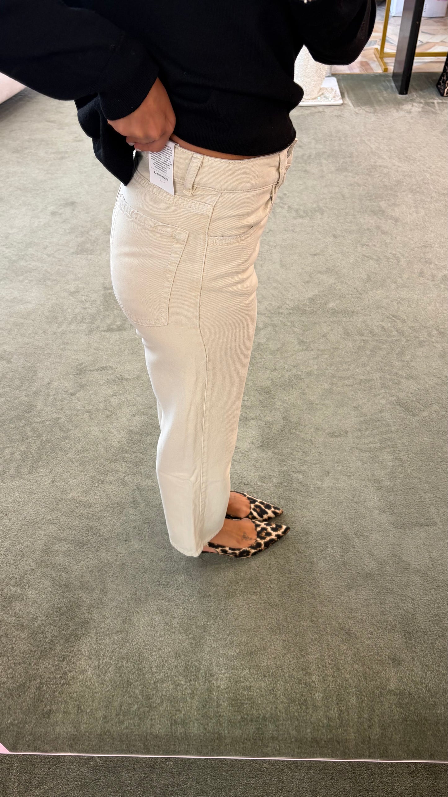 Jeans jill beige Icon