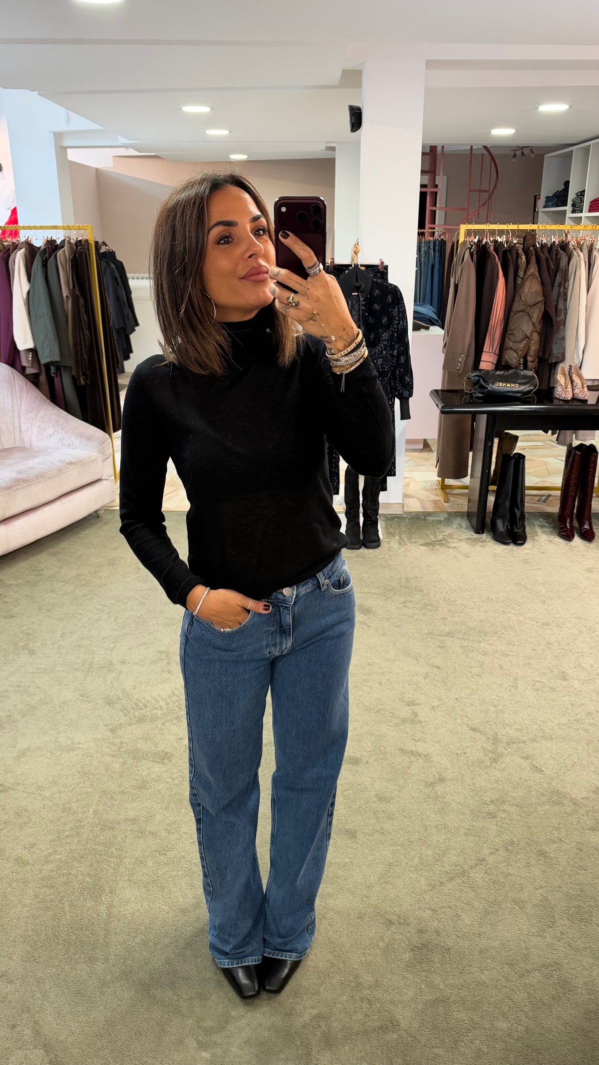 Dolcevita sottogiacca vendy nero sl