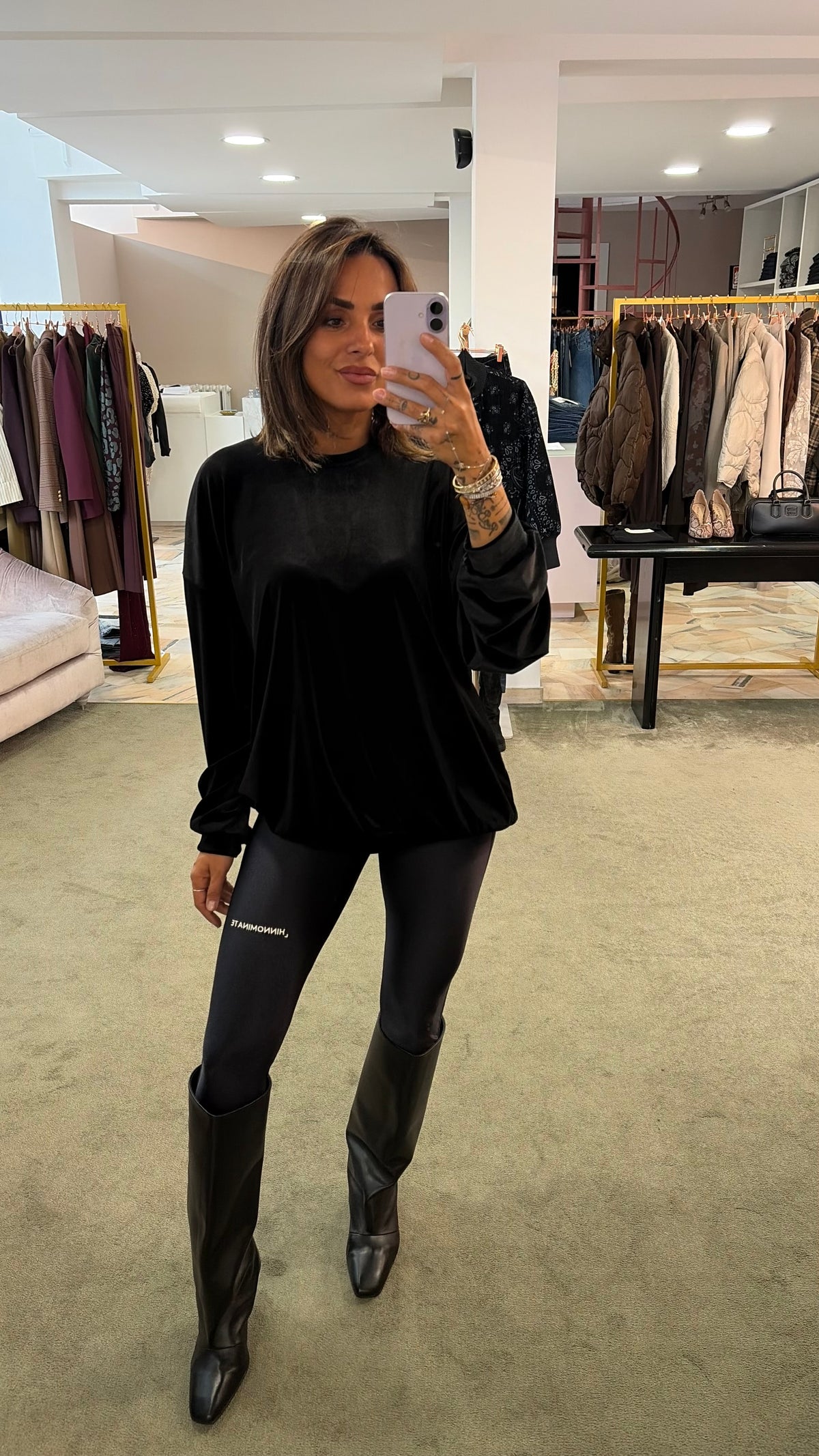 Leggings nero Hinnominate