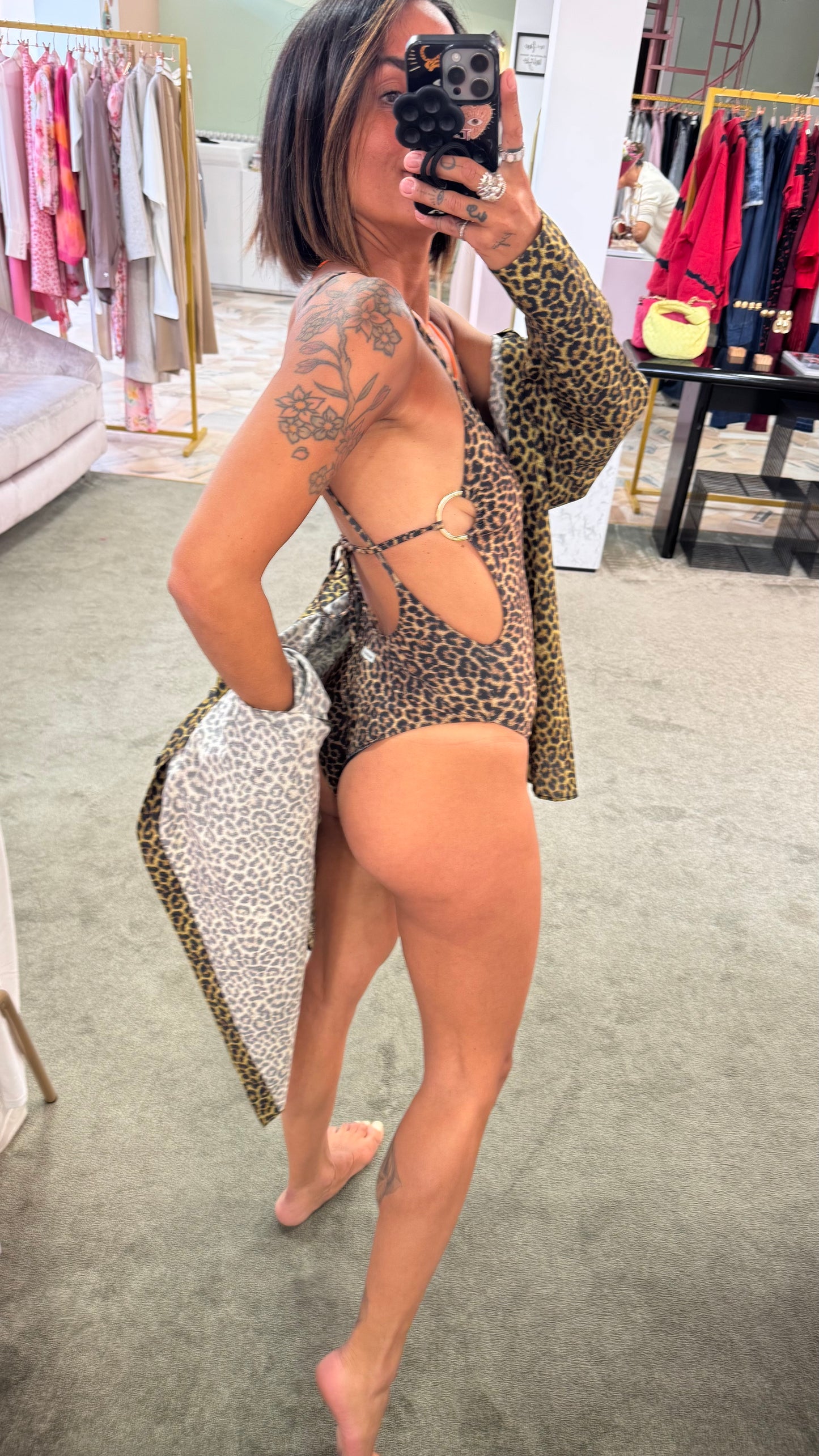 Costume intero maculato Matinée