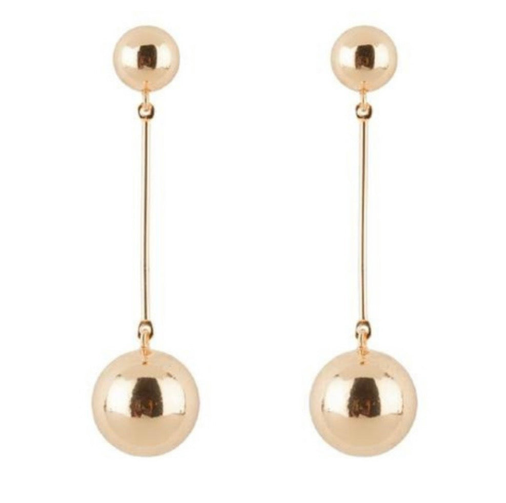 Orecchini sfere gold