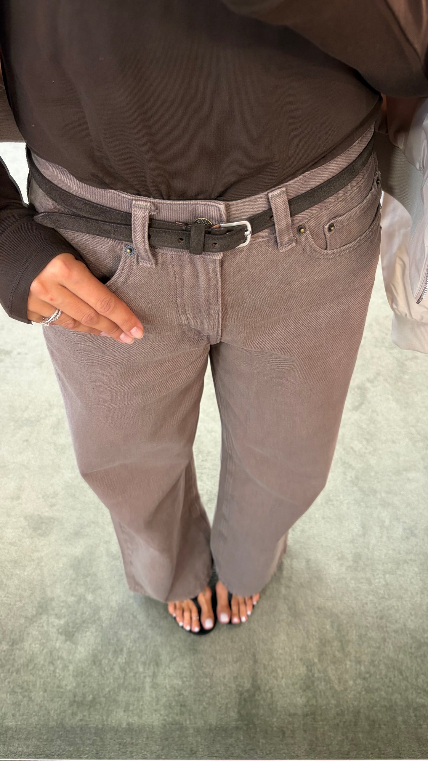Jeans tokyo taupe jx