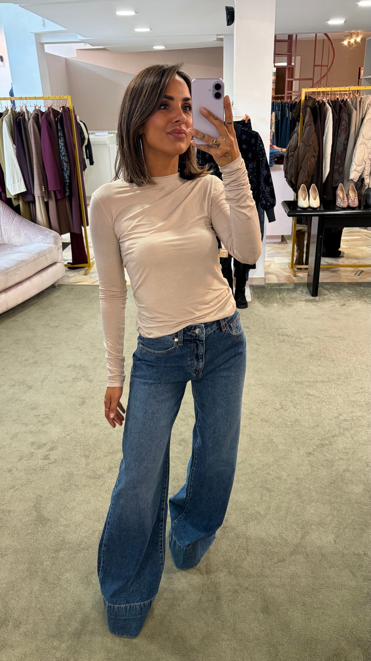 Jeans belen denim medio flare Hinnominate