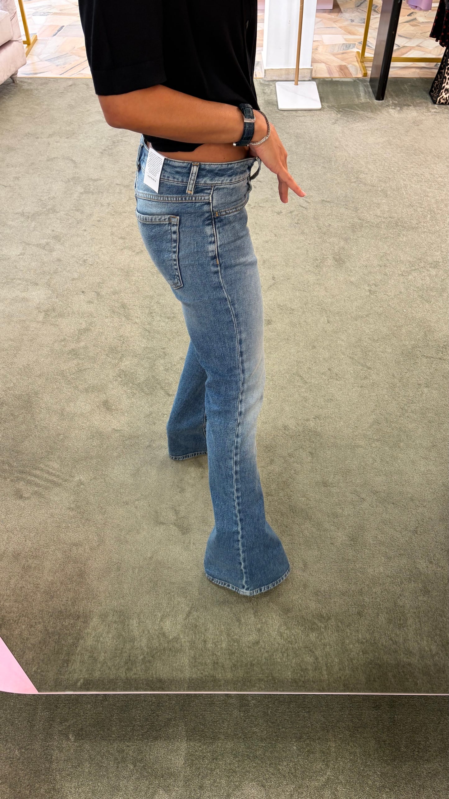Jeans kendy a zampa vintage Icon