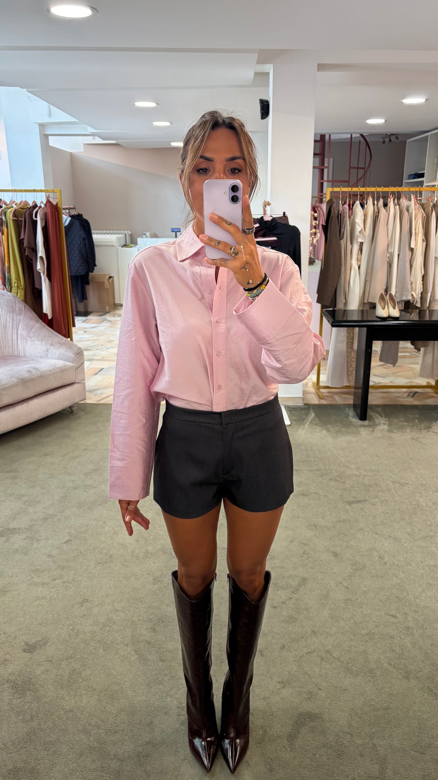 Shorts grigi Actualee