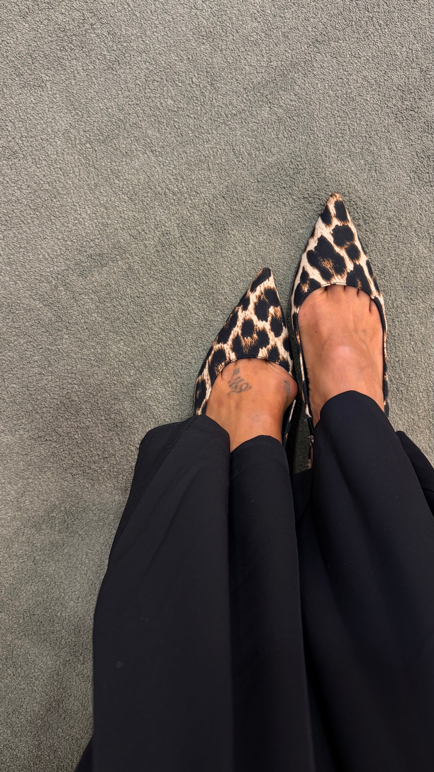 Slingback leopardata tw