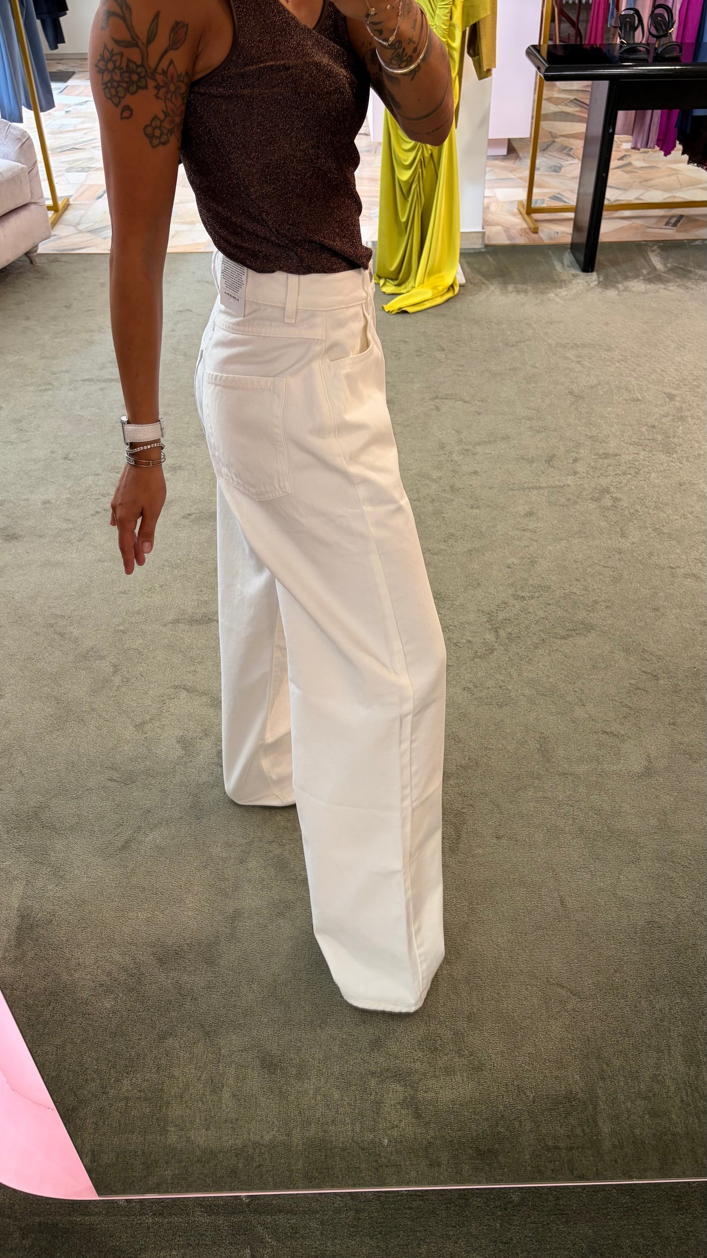 Jeans debby bianco Icon A/I26