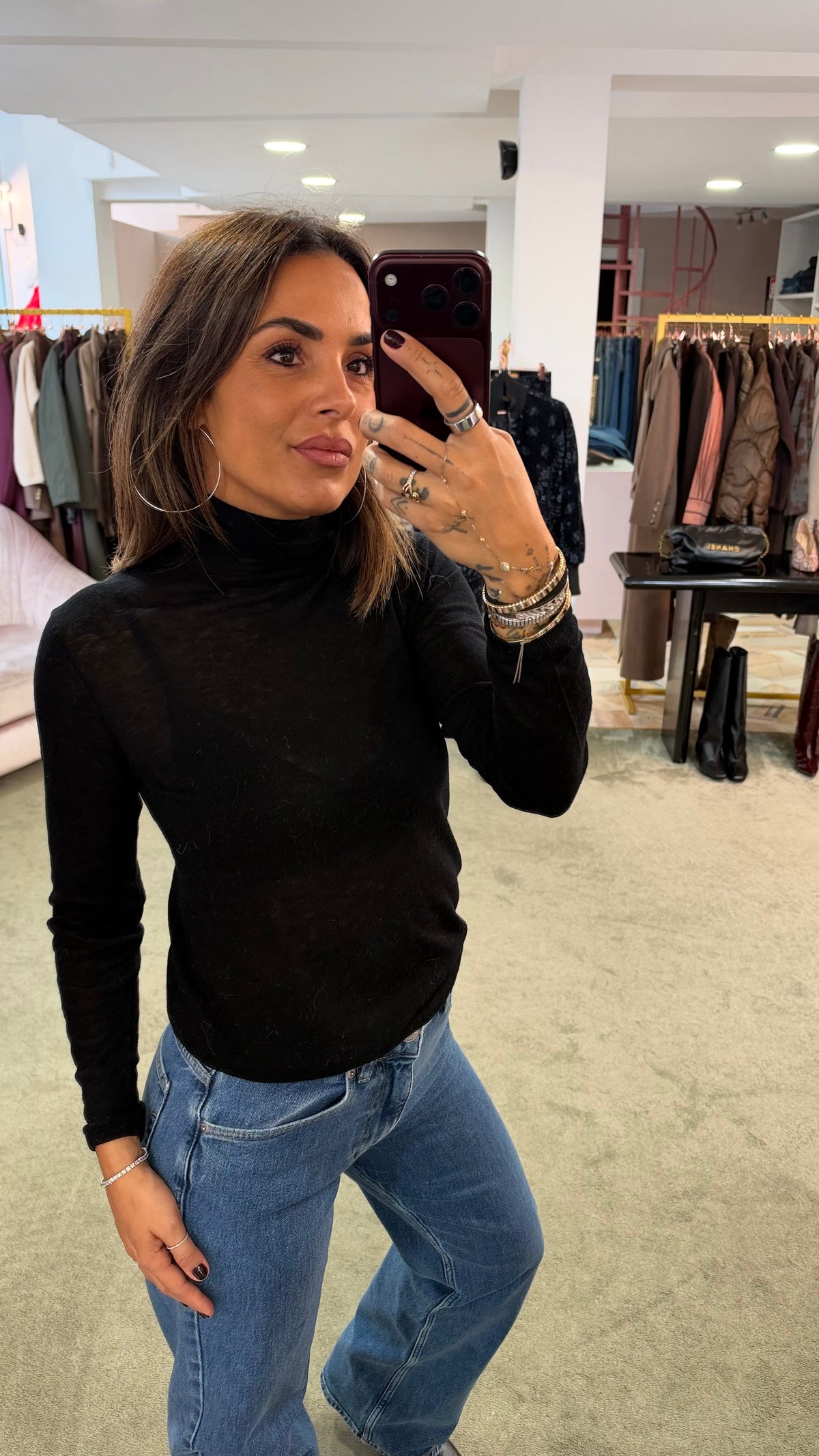 Dolcevita sottogiacca vendy nero sl