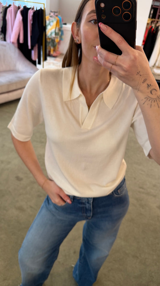 Polo panna mezza manica sy