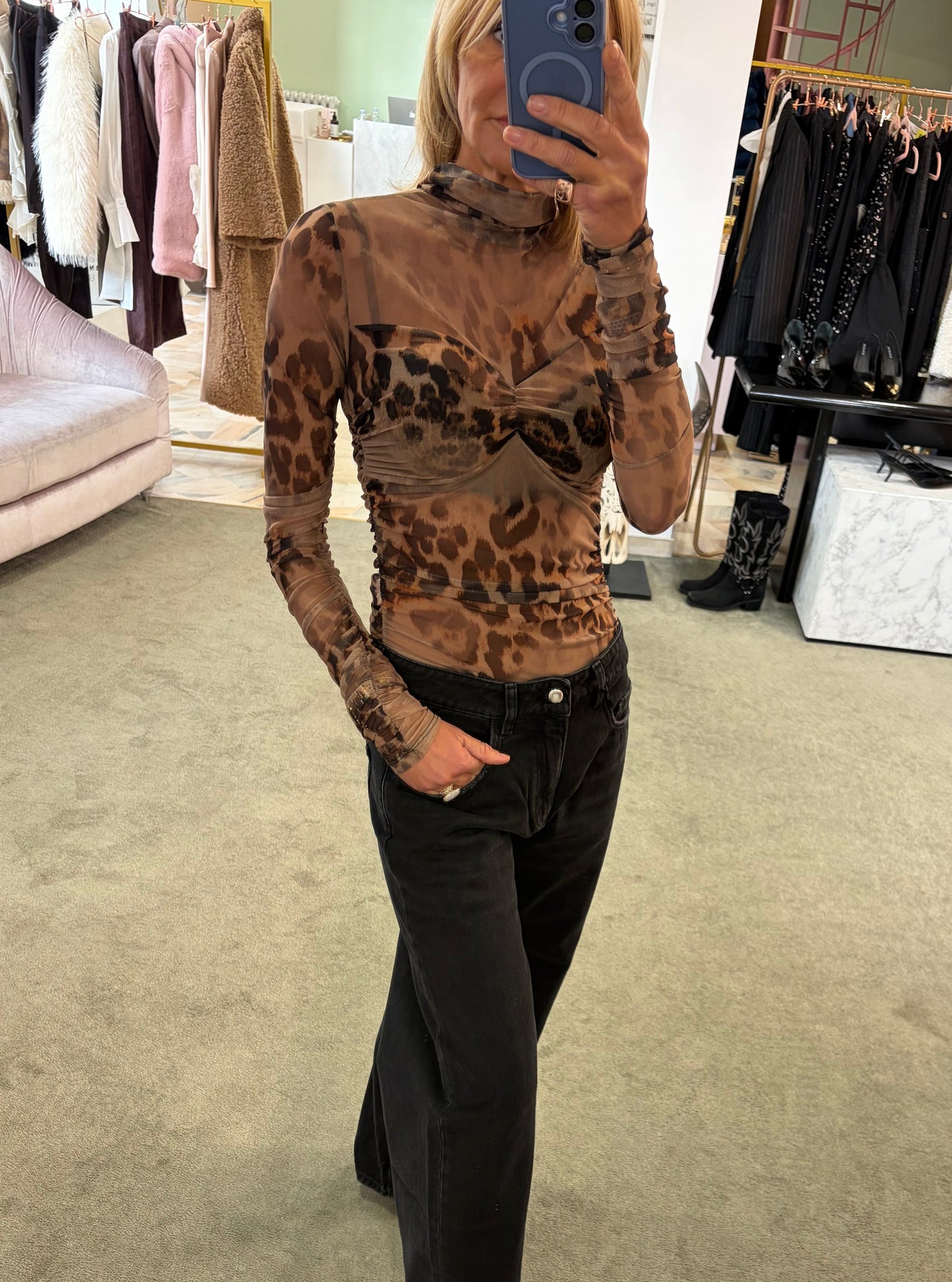 Body leopardato arricciato ks