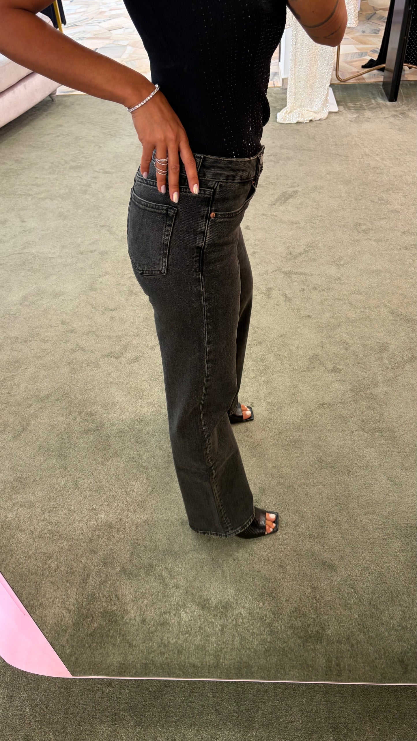 Jeans addy Dr.Denim straight vintage black