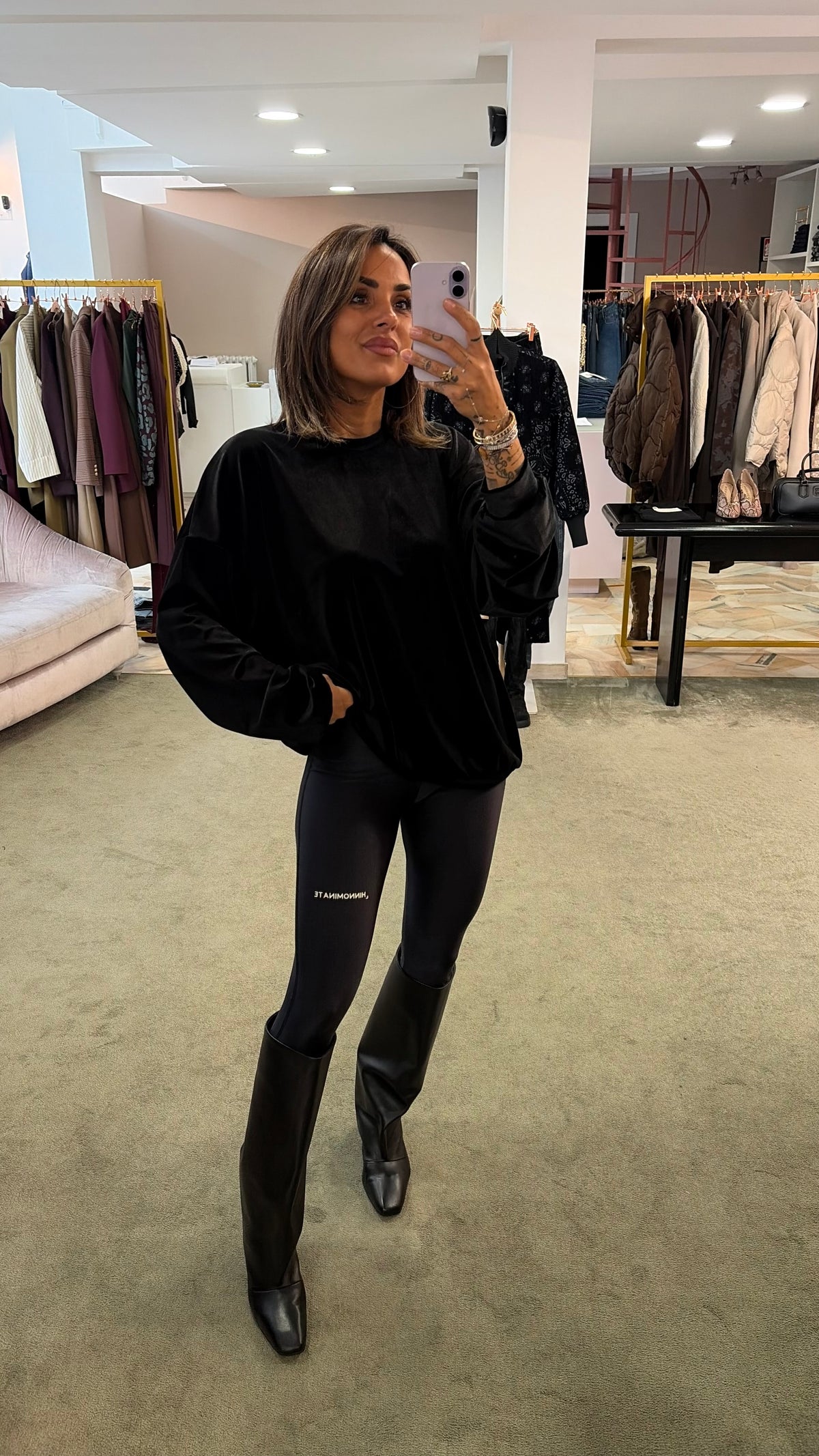 Leggings nero Hinnominate