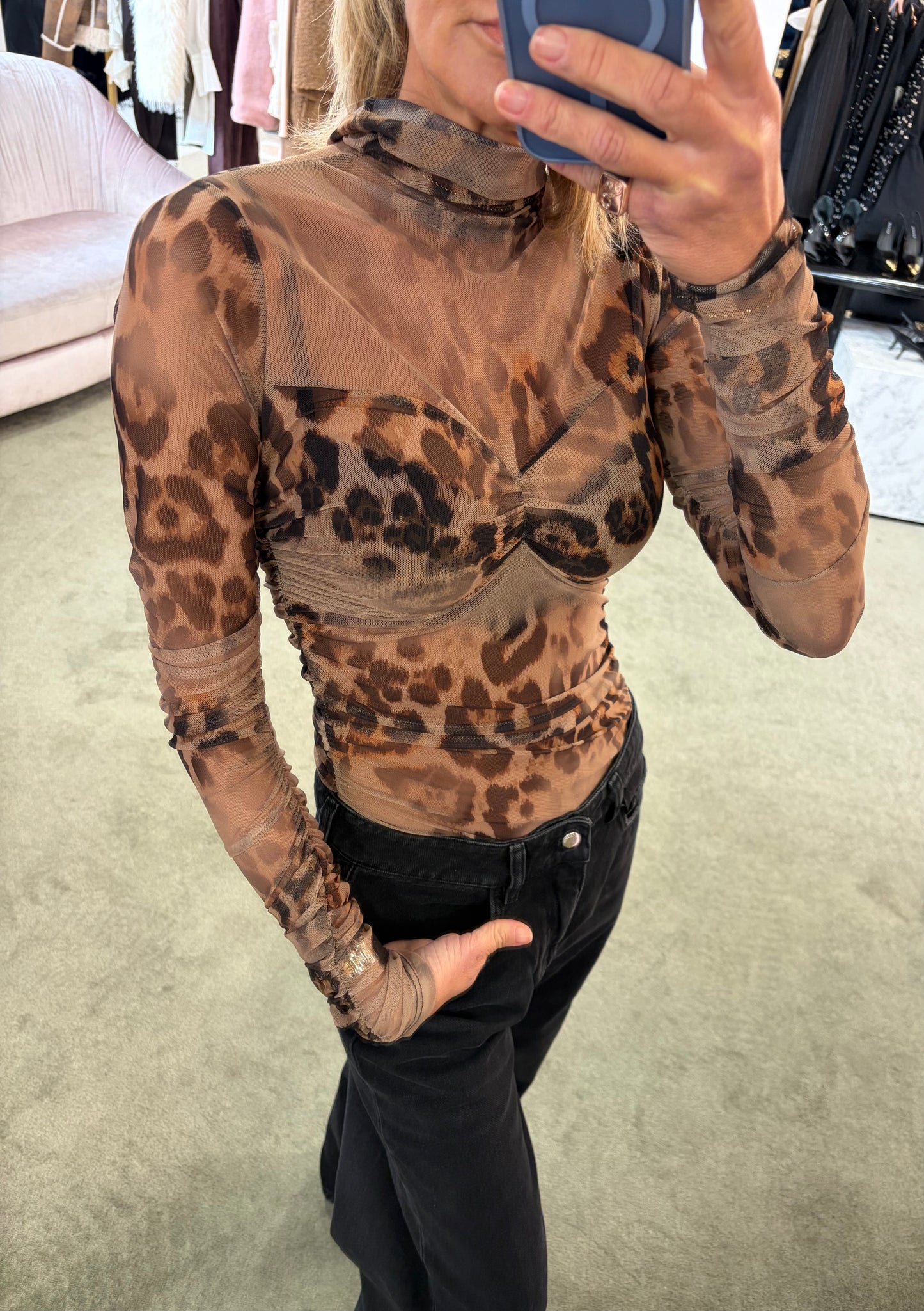 Body leopardato arricciato ks
