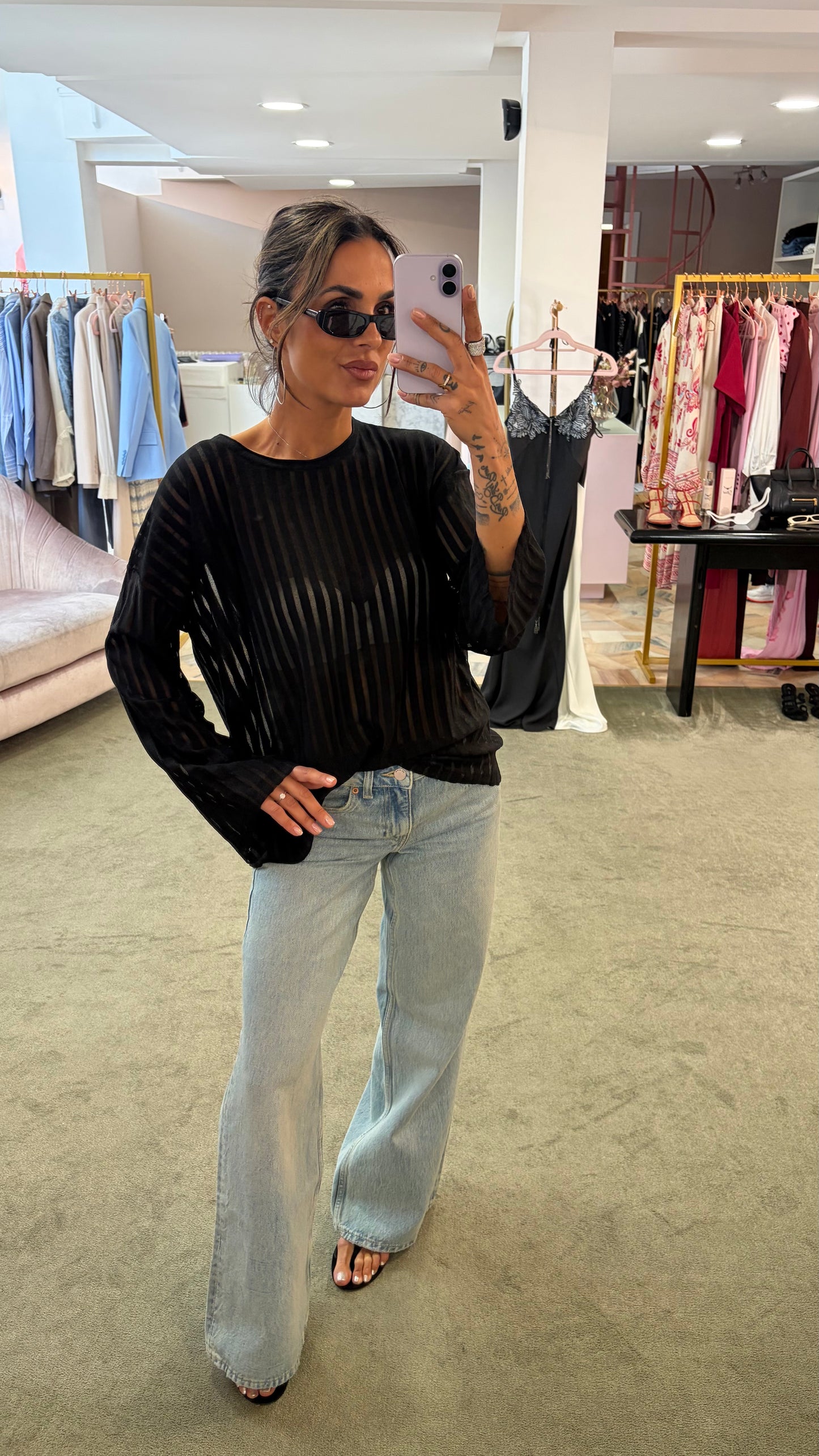 Jeans rhue Dr.Denim wide denim chiaro