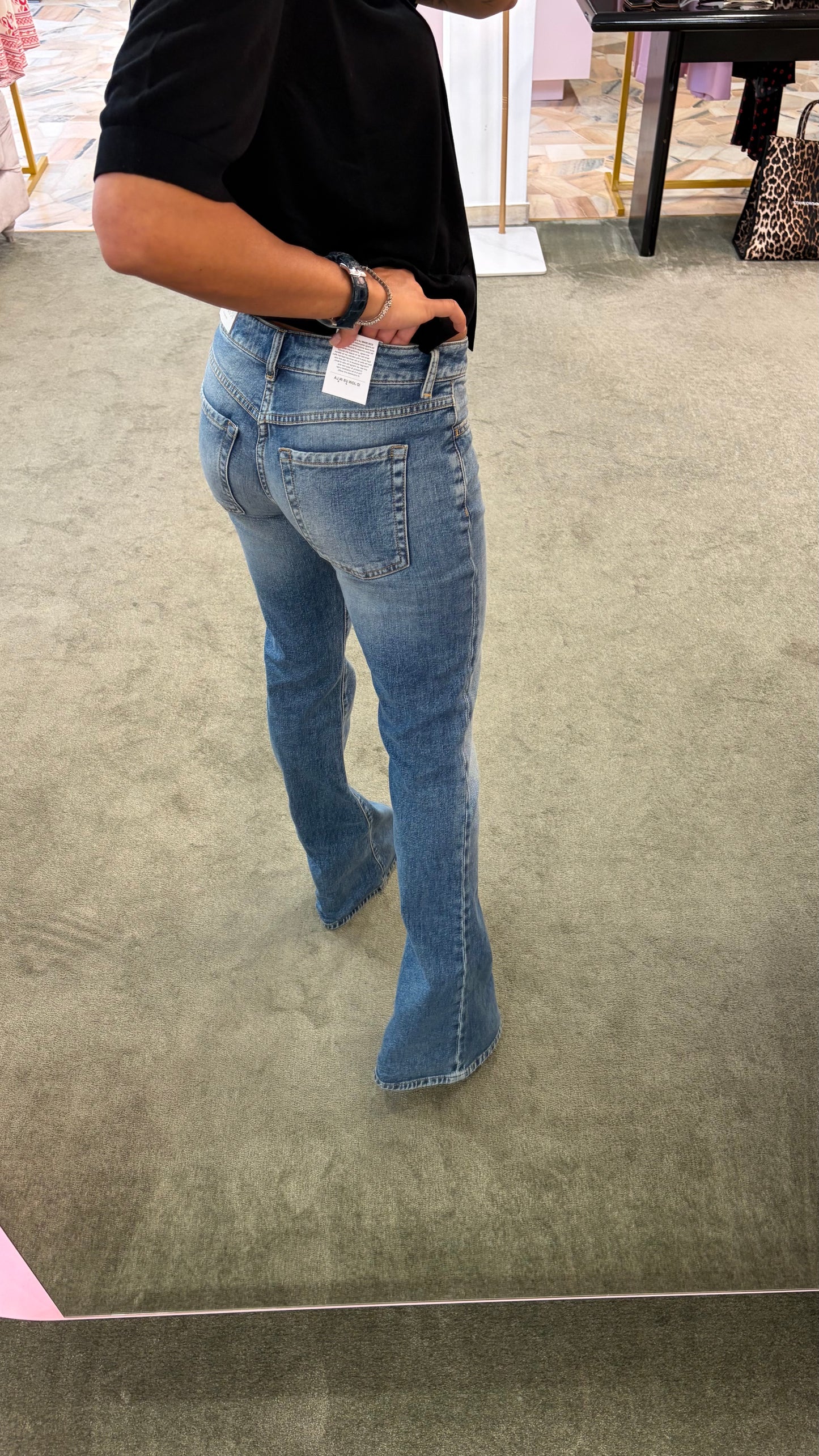 Jeans kendy a zampa vintage Icon