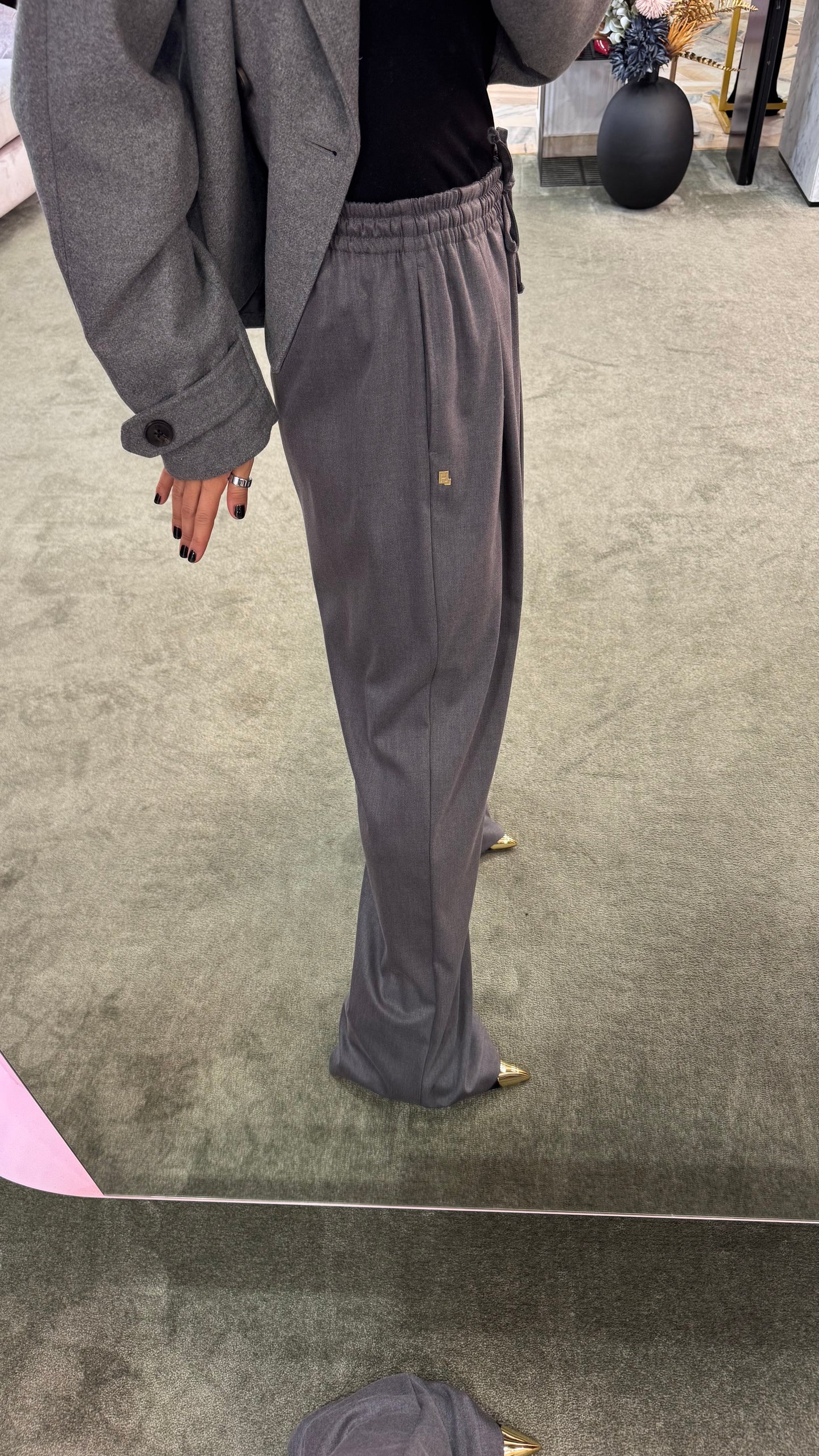 Pantaloni grigi Hinnominate con coulisse