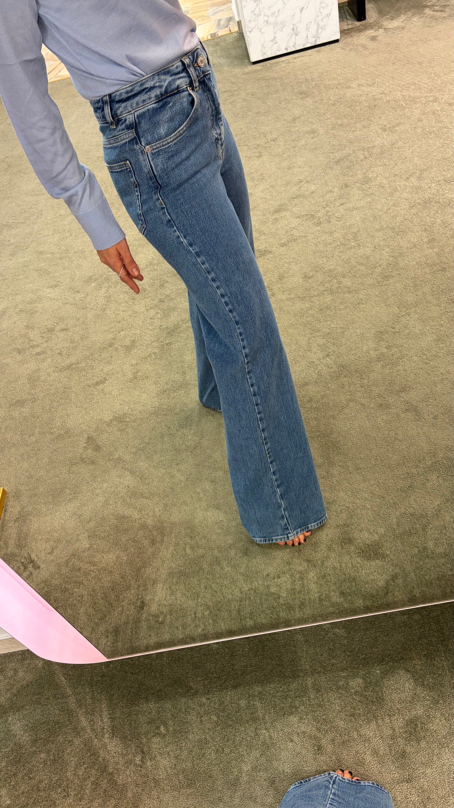 Jeans kori denim medio straight sl