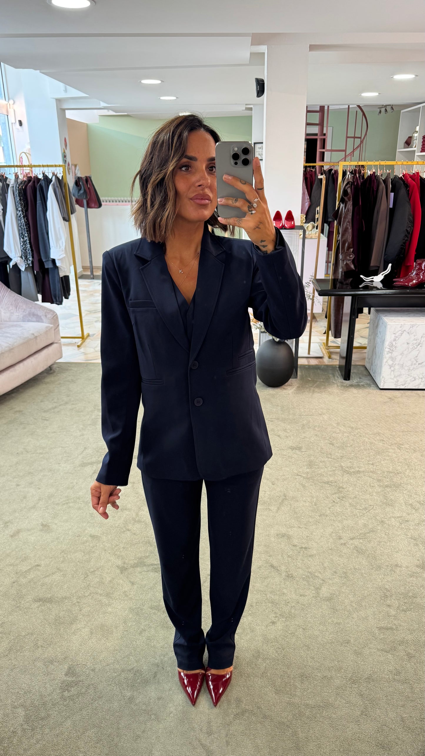 Gilet blu notte ay