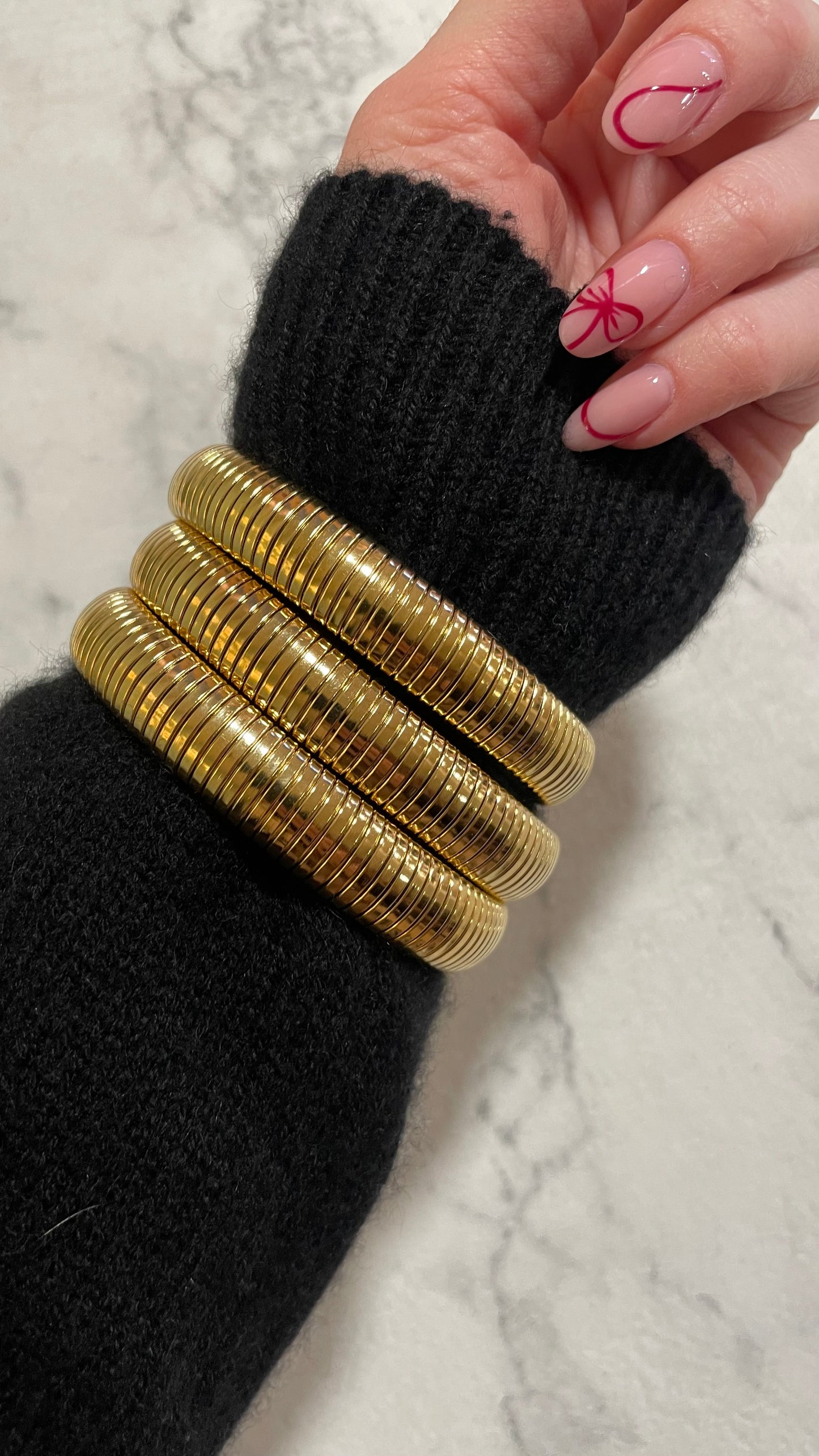 Bracciale maglia oro