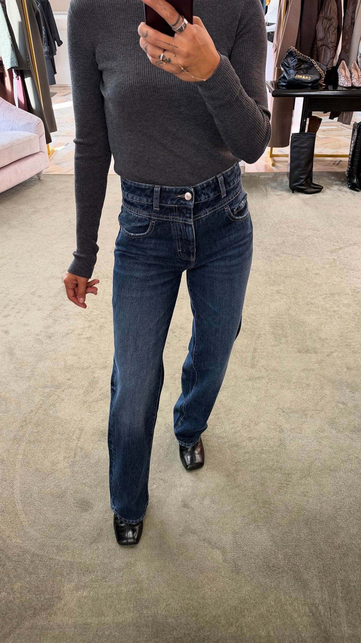 Jeans dali denim scuro Icon