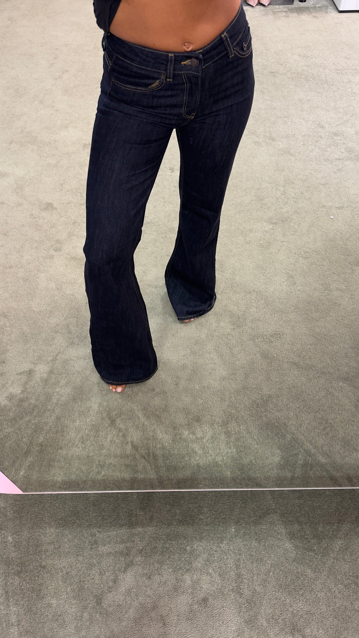 Jeans rome flare denim scuro jx