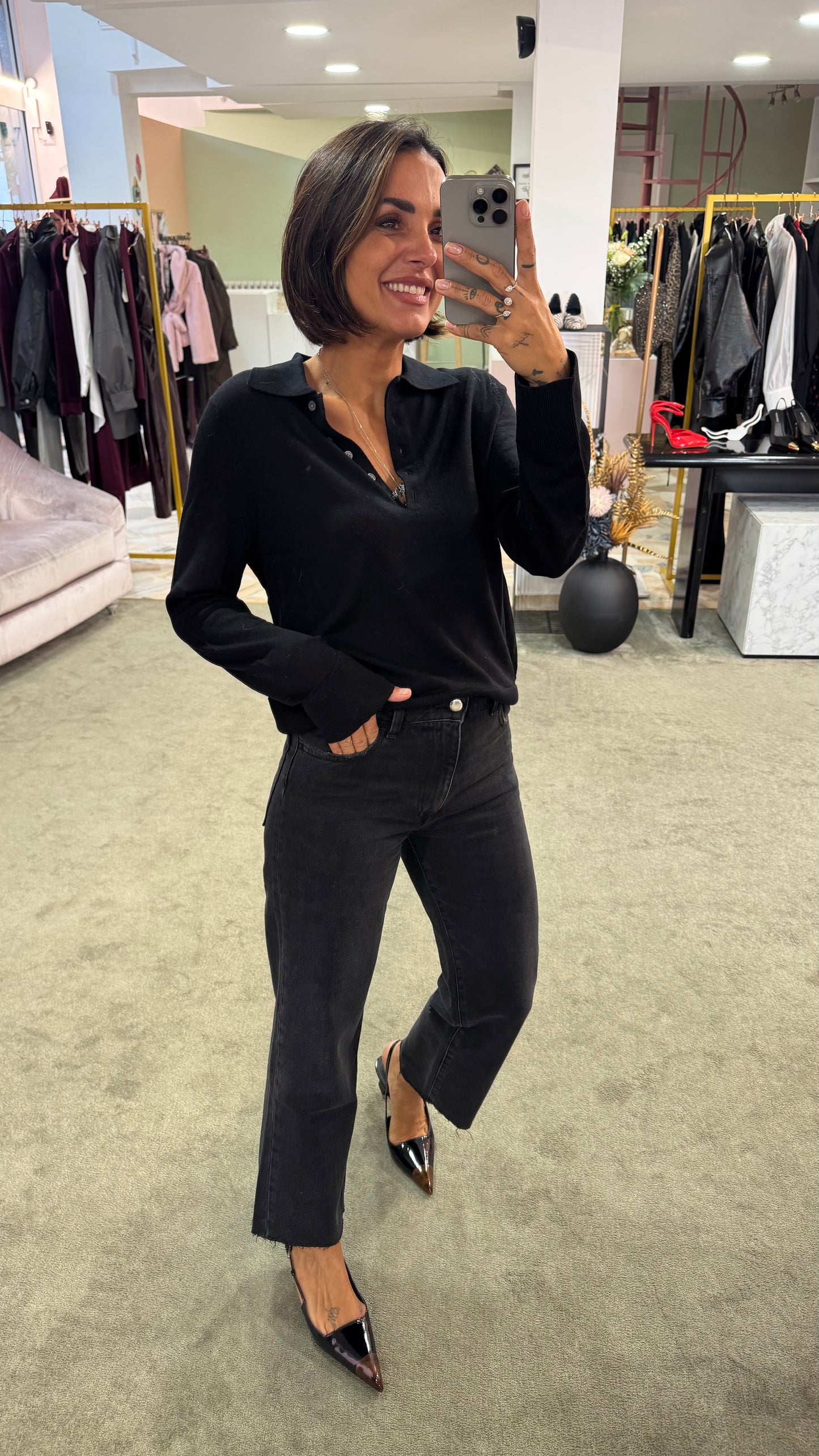 Jeans jill nero Icon