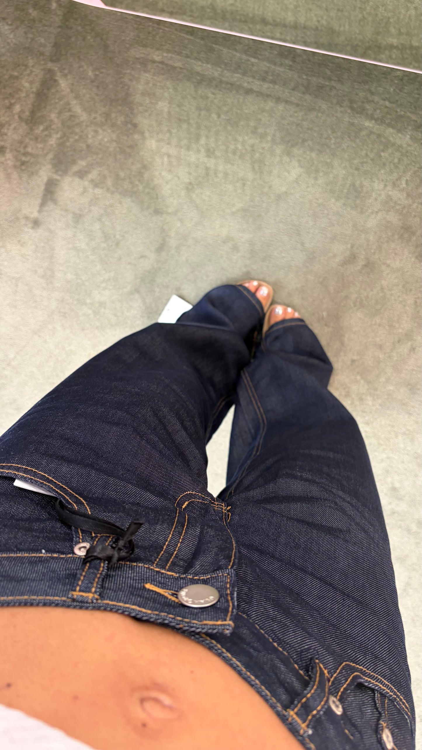 Jeans denim scuro tela leggera gl