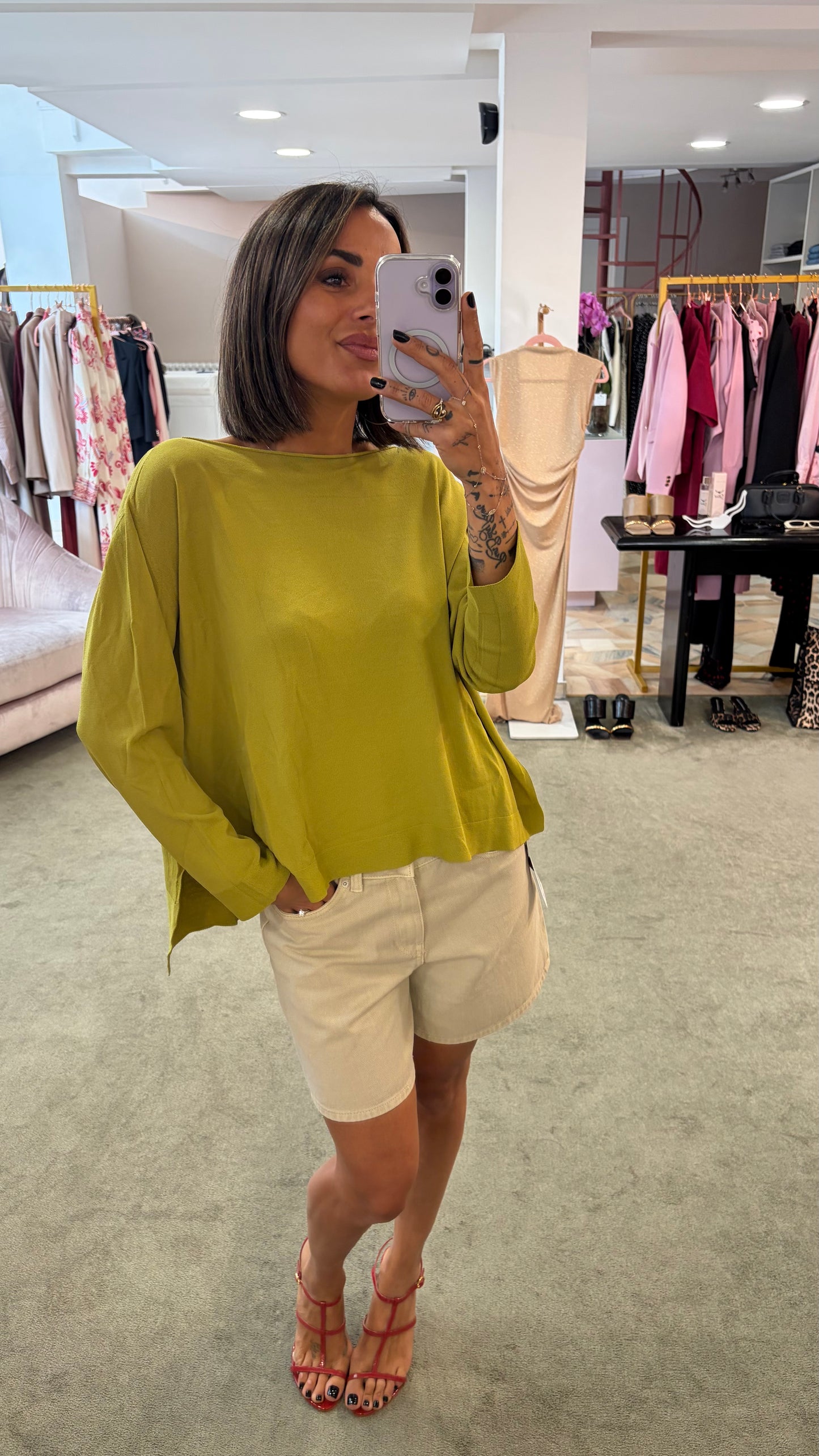 Shorts sabbia in denim jx