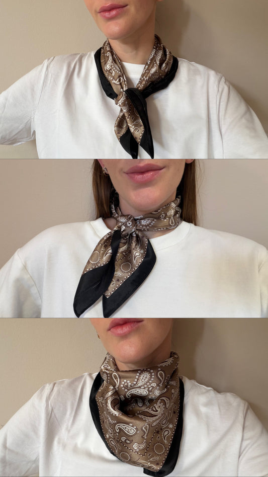 Foulard tortora bandana