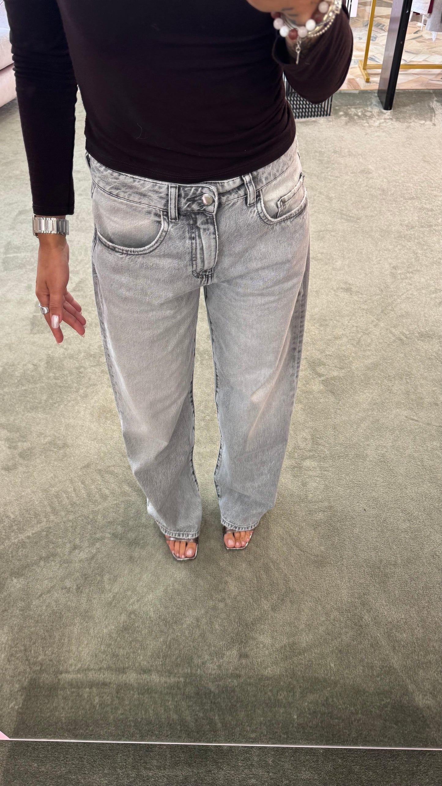 Jeans bea grigio chiaro Icon