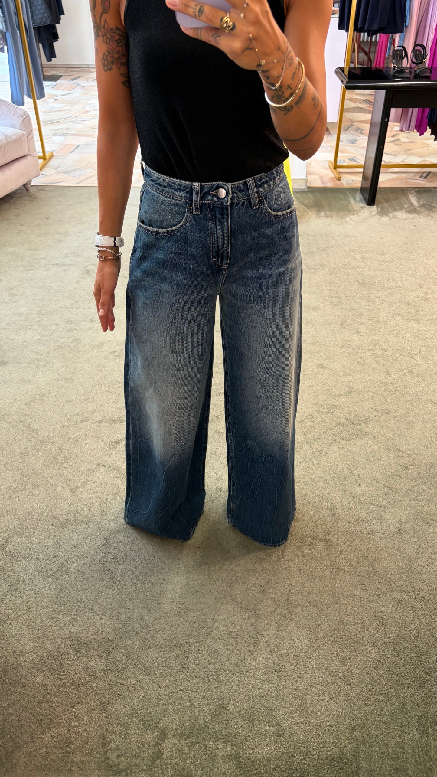 Jeans kendall denim medio Icon A/I26