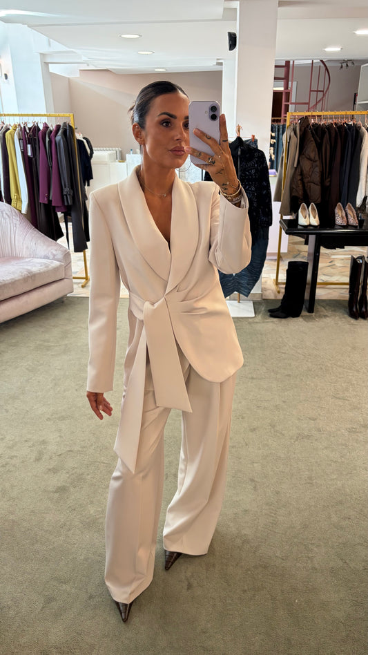 Blazer ghiaccio slim con fusciacca fr
