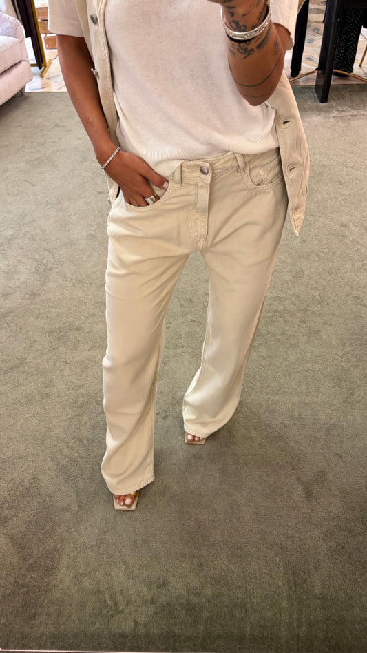 Jeans bea beige Icon