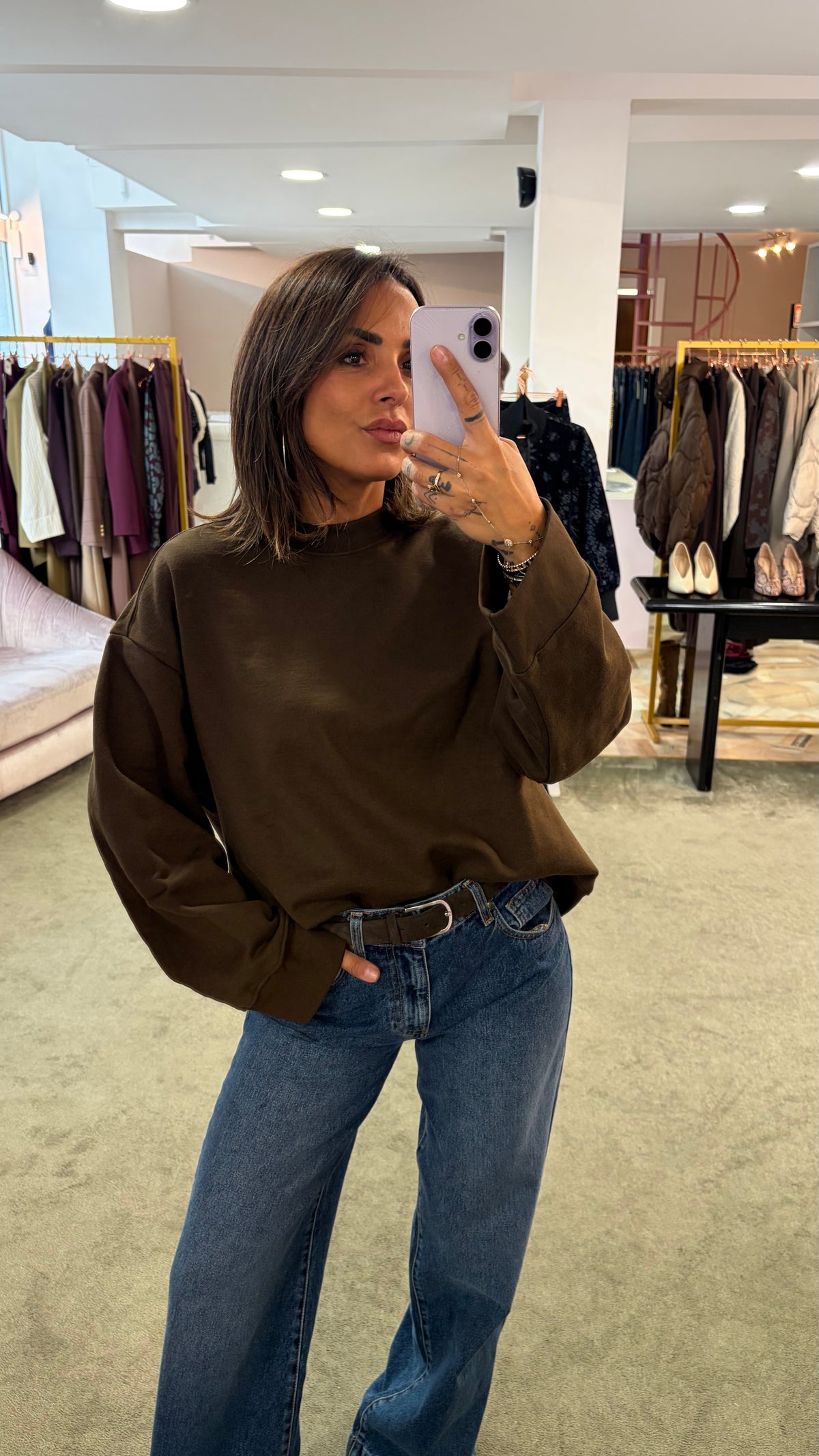 Jeans belen denim medio flare Hinnominate