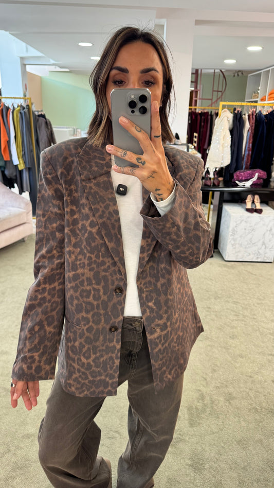Blazer ellis animalier over jx