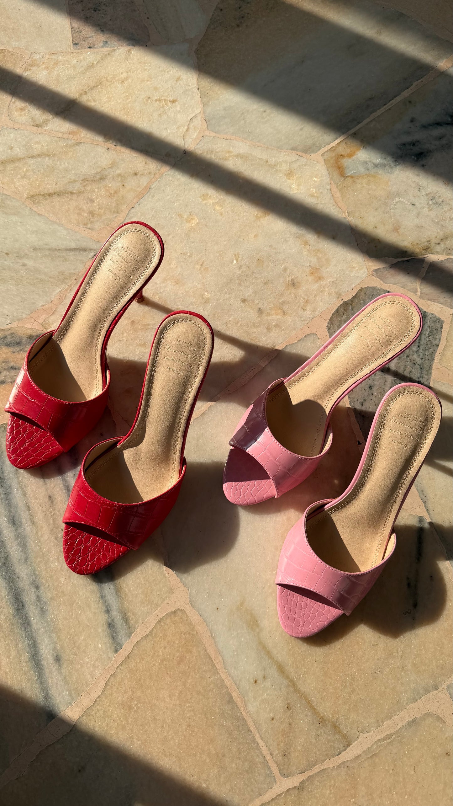 Mules rosa big babol crocco