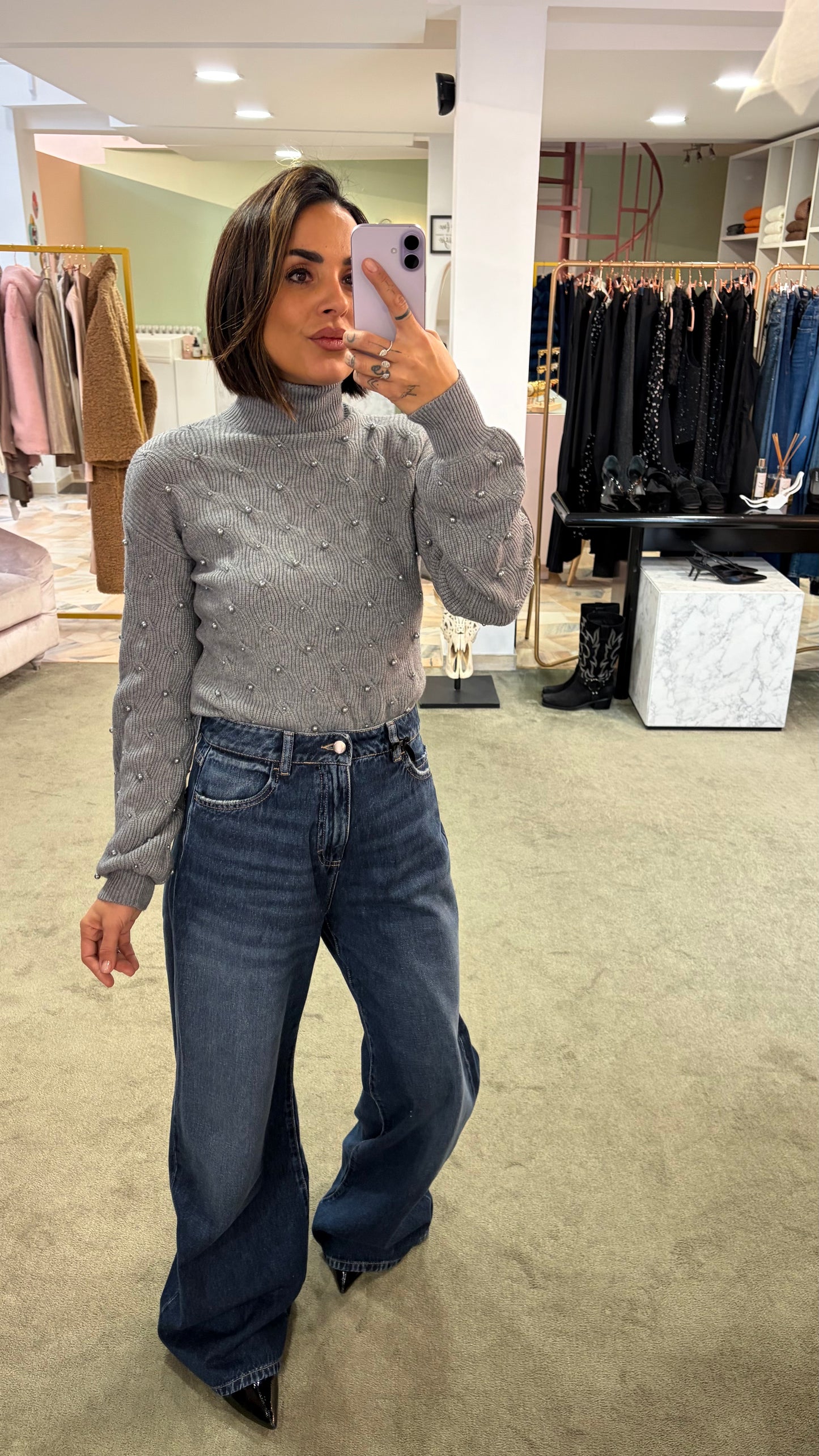 Jeans debby deep blue Icon