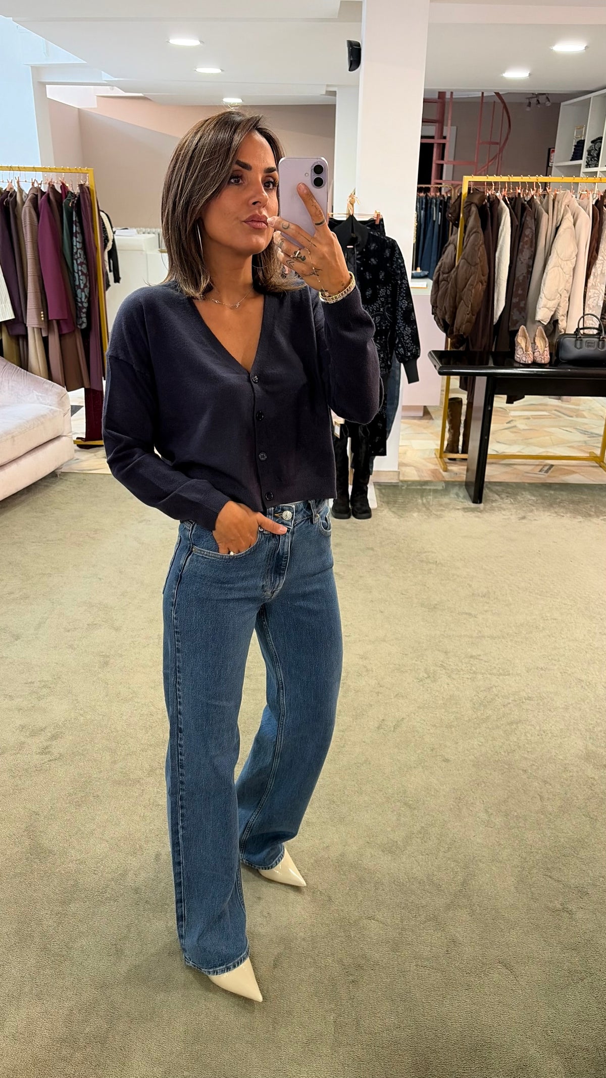 Jeans kori denim medio straight sl