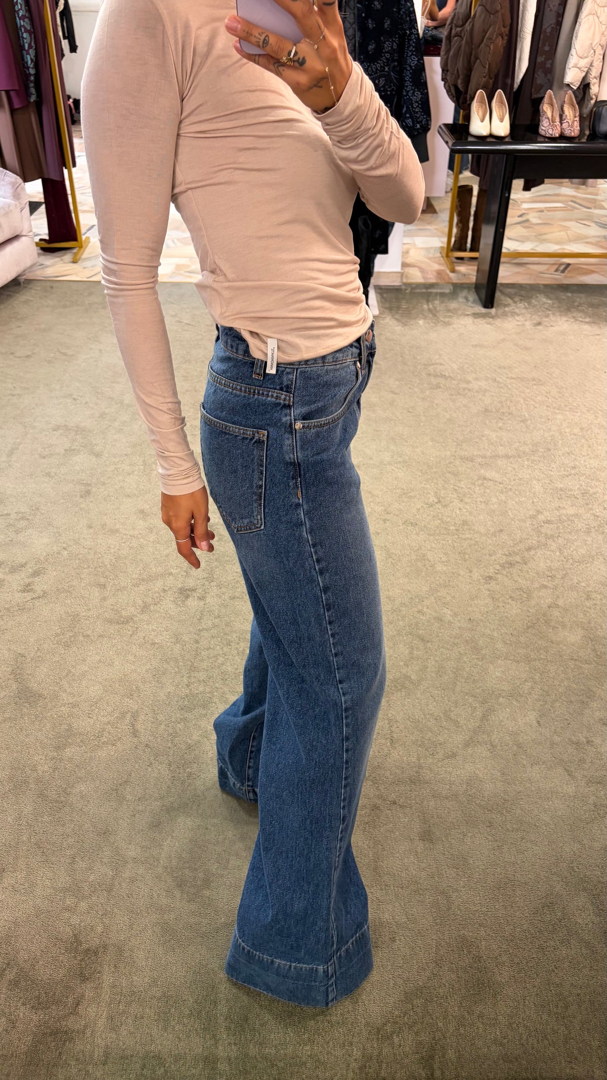 Jeans belen denim medio flare Hinnominate
