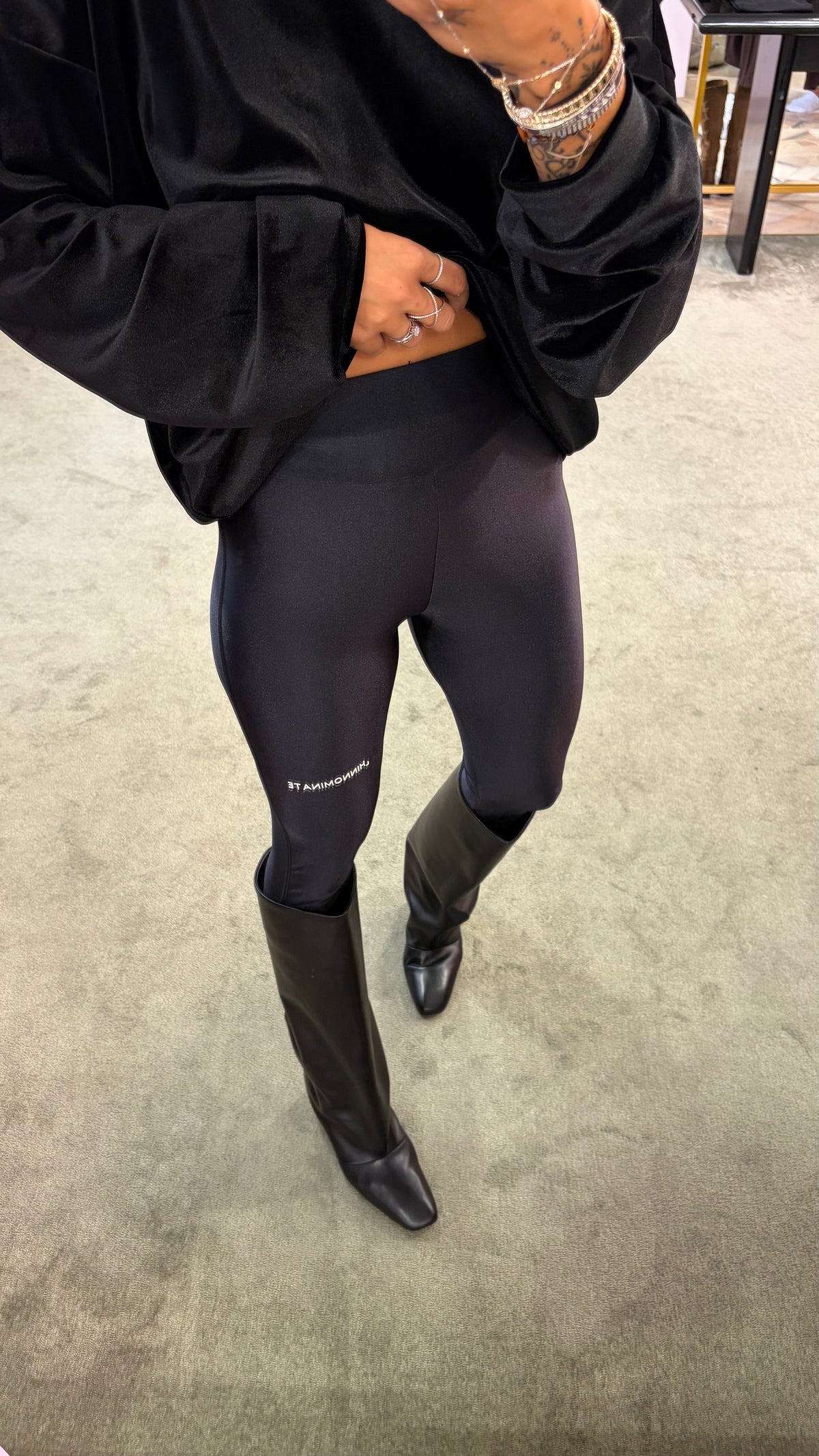 Leggings nero Hinnominate