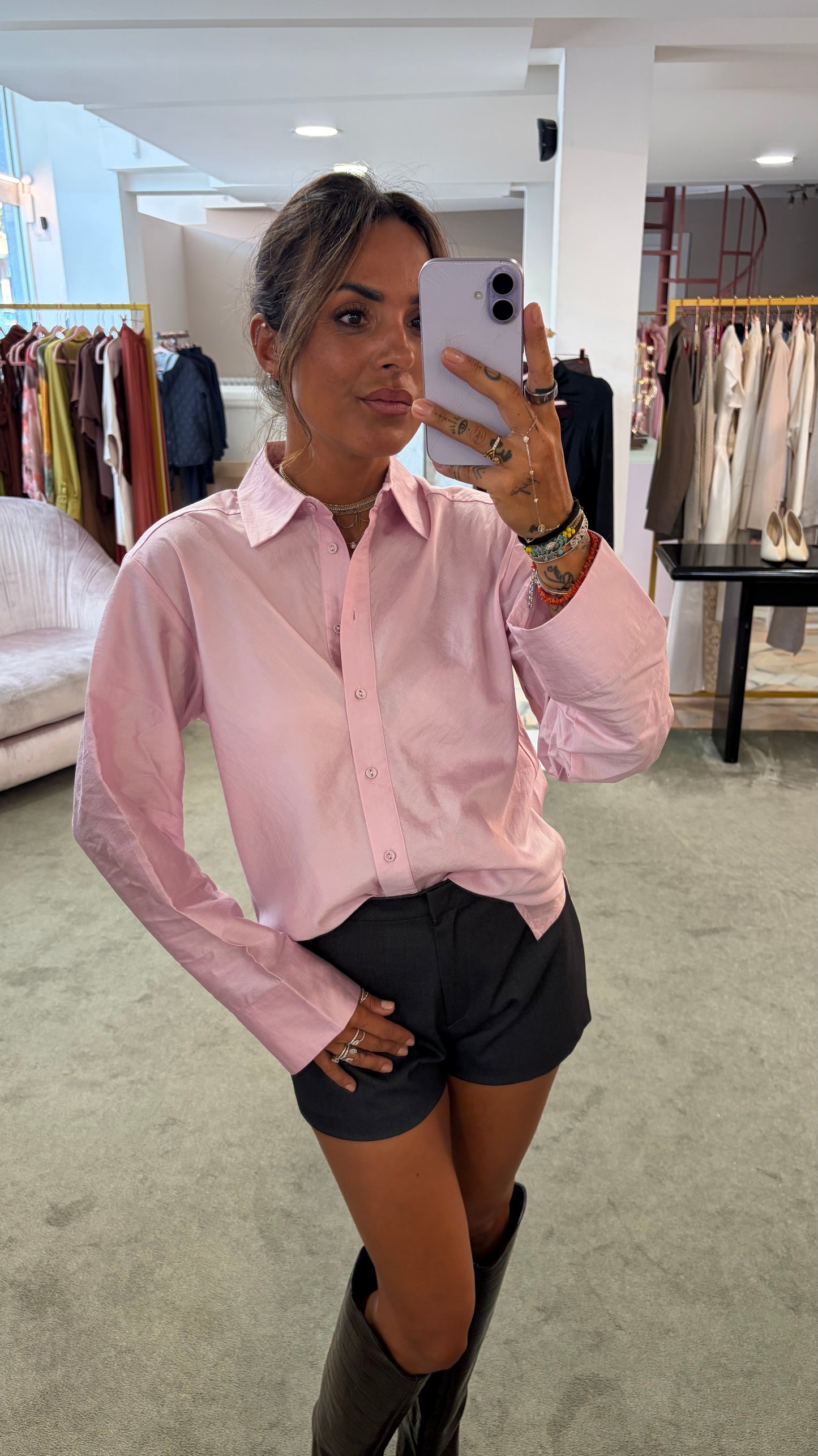 Shorts grigi Actualee